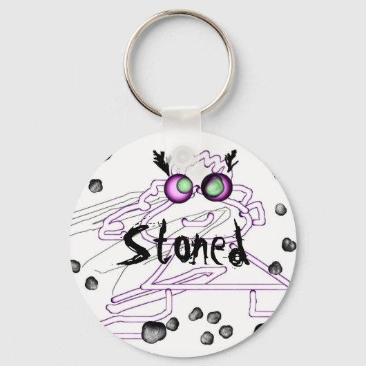 Funny Personaliseert Sleutelhanger Sleutelhanger - (Voorkant)