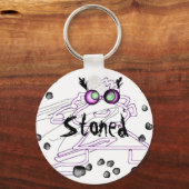 Funny Personaliseert Sleutelhanger Sleutelhanger - (Voorkant)