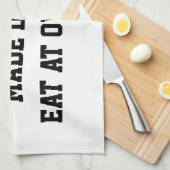 Funny Personalize Name Theedoek (Quarter Fold)