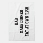 Funny Personalize Name Theedoek (Verticaal)
