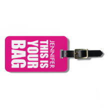 Funny Personalized Bag Attence Travel Luggable