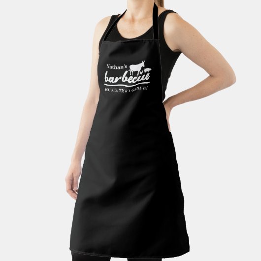 Funny Personalized Barbecue Chef Schort (Insitu)