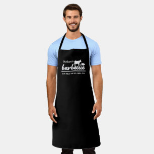 Funny Personalized Barbecue Chef Schort