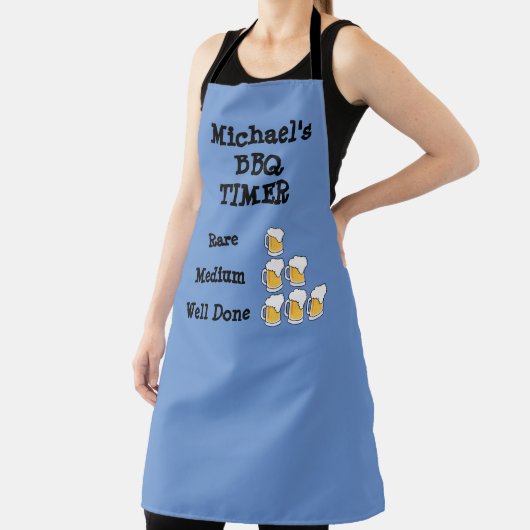 Funny Personalized Barbeque Timer Schort (Insitu)