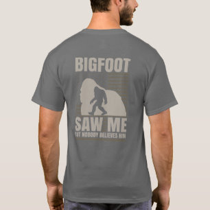 Funny Personalized Big Foot zag me T-Shirt