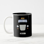 Funny Personalized Black Taxi Cab Coffee Mok (Links)