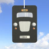 Funny Personalized Black Taxi Car Air Freshener Luchtverfrisser
