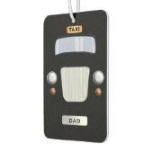 Funny Personalized Black Taxi Car Air Freshener Luchtverfrisser (Links)