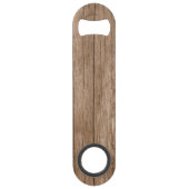 Funny personalized brouwerij custom name sjabloon speed flessenopener (Achterkant)