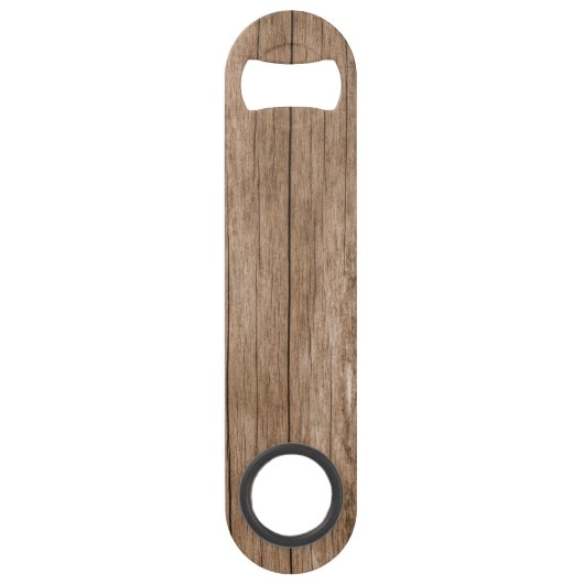 Funny personalized brouwerij custom name sjabloon speed flessenopener (Achterkant)