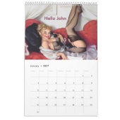 FUNNY Personalized Calendar for HIM Kalender (Jan 2027)