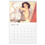 FUNNY Personalized Calendar for HIM Kalender (Feb 2027)