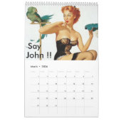 FUNNY Personalized Calendar for HIM Kalender (Mar 2026)