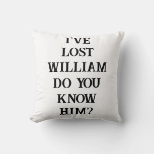 Funny Personalized Comic Book Lost Golf Balls Kussen