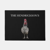Funny Personalized Country Boerderij Hen Deurmat (Voorkant)