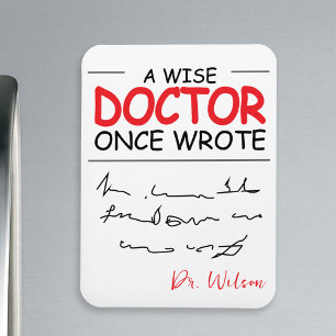 Funny Personalized Doctor grappig doctor gezegde Magneet