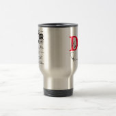 Funny Personalized Doctor grappig doctor gezegde Reisbeker (Center)