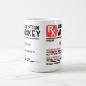 Funny Personalized Doctor Whiskey Prescription Koffiemok (Center)