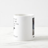 Funny Personalized Dog Dad, Dog Poop Vaderdag Koffiemok (Center)