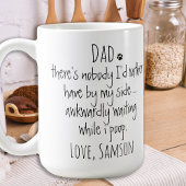 Funny Personalized Dog Dad Koffiemok