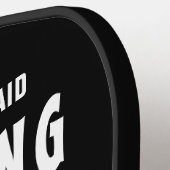 Funny Personalized Drink Beer Pickleball Paddle (Links Detail)