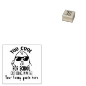 Funny personalized egg stamp, funny custom fresh Rubberstempel (Gestempeld)