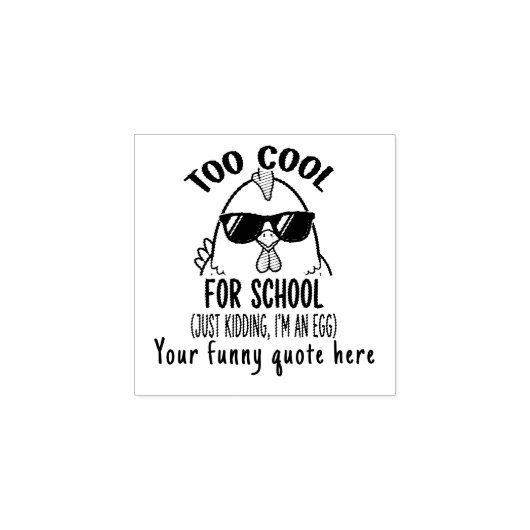  Funny personalized egg stamp, funny custom fresh  Rubberstempel (Afrduk)