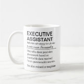 Funny Personalized Executive Assistant Definition  Koffiemok (Links)