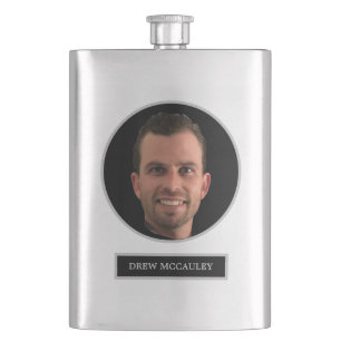 FUNNY Personalized Face Photo Groomsman Gift Flacon