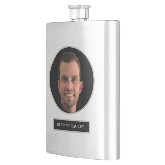 FUNNY Personalized Face Photo Groomsman Gift Flacon (Links)