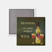 Funny Personalized Fine Art Wine Magnet (Voorkant / Achterkant)