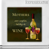 Funny Personalized Fine Art Wine Magnet