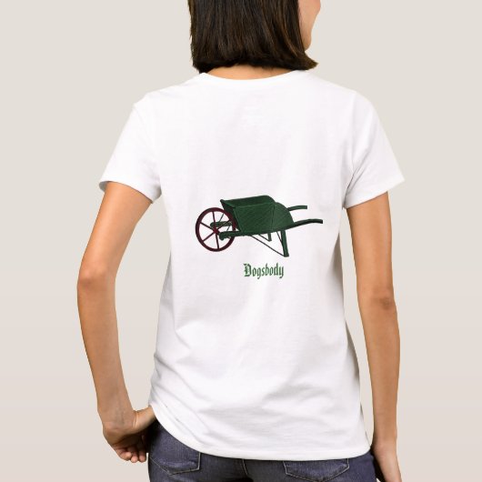 Funny Personalized Gardening T-shirt (Achterkant)