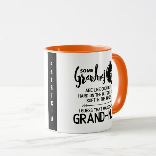 Funny Personalized Grandma Cup/Mok Mok (Voorkant rechts)