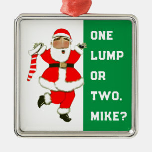 Funny Personalized Holiday Gift Metalen Ornament