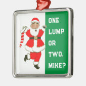 Funny Personalized Holiday Gift Metalen Ornament (Links)