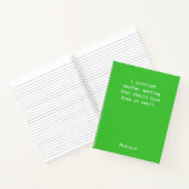 Funny Personalized I Survived Kantoor Meeting Notitieboek (Binnen)
