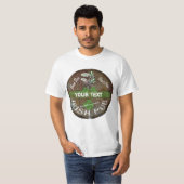 Funny Personalized Irish pub sign T-shirt (Voorkant volledig)