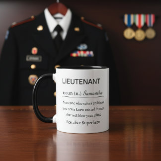 Funny Personalized Lieutenant Definition Mok