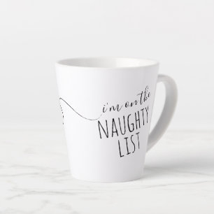 Funny Personalized Mugs for Kerstmis Latte Mok