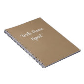 Funny Personalized Notes Kantoor Meeting Notitiebo Notitieboek (Rechterzijde)