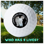 Funny Personalized Novelty Monogram Cat Advice Golfballen<br><div class="desc">Soms zou je moeten luisteren naar deze duizelige kleine mensen — een leuke golfbal en boodschap voor de persoon die je op dit moment goed kunt bedenken. Om het even welke speciale verzoeken of ontwerpvragen, of verzend een praatje of een e-mail naar charmdesignstudio@rcn.com en wij zullen zeer verheugd zijn om...</div>