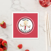 Funny Personalized Nurse Afstuderen Napkins Servet (Insitu)