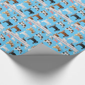 Funny Personalized Old MacDonald's Boerderij Cadeaupapier (Hoek)