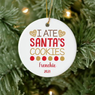 Funny Personalized Pet Dog Puppy Photo Keramisch Ornament