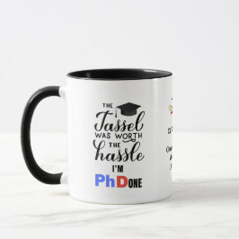 FUNNY Personalized PhD Afstuderen Afstuderen Citaa Mok