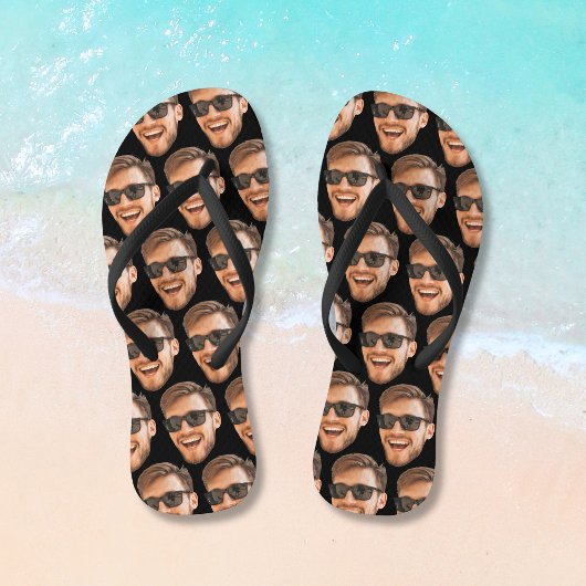 Funny Personalized Photo Face Teenslippers