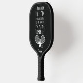 Funny Personalized Pickleball Paddle Player Humor (Links)