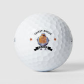 Funny Personalized Sweet Birdie Golf Balls Golfballen (Voorkant)