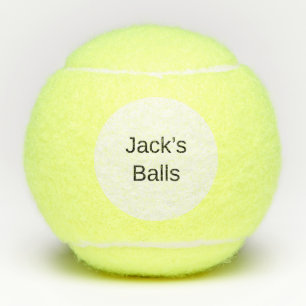 Funny Personalized Tennis Balls Tennisballen